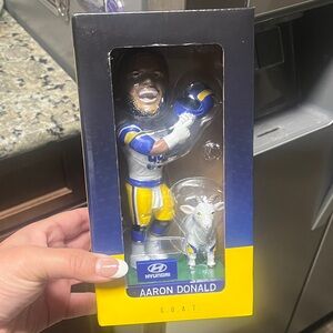 Hyundai Aaron Donald G.O.A.T. Bobblehead Figurine